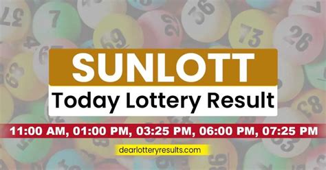 sunlott result today|Search Lotto Draw Result by Date .